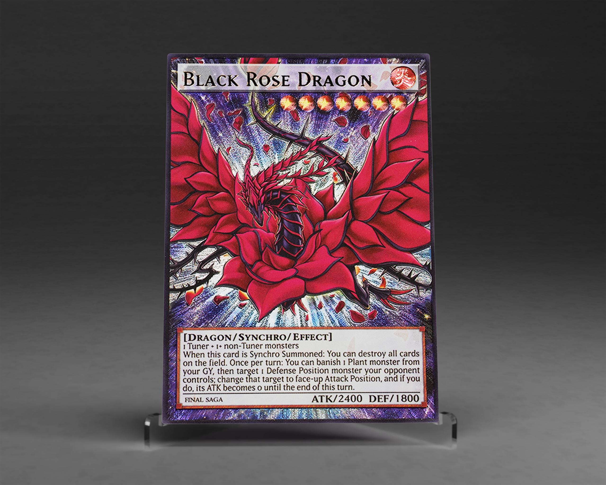 Yugiohs Black Rose Dragon - Etsy Yugiohs Black Rose Dragon - Etsy