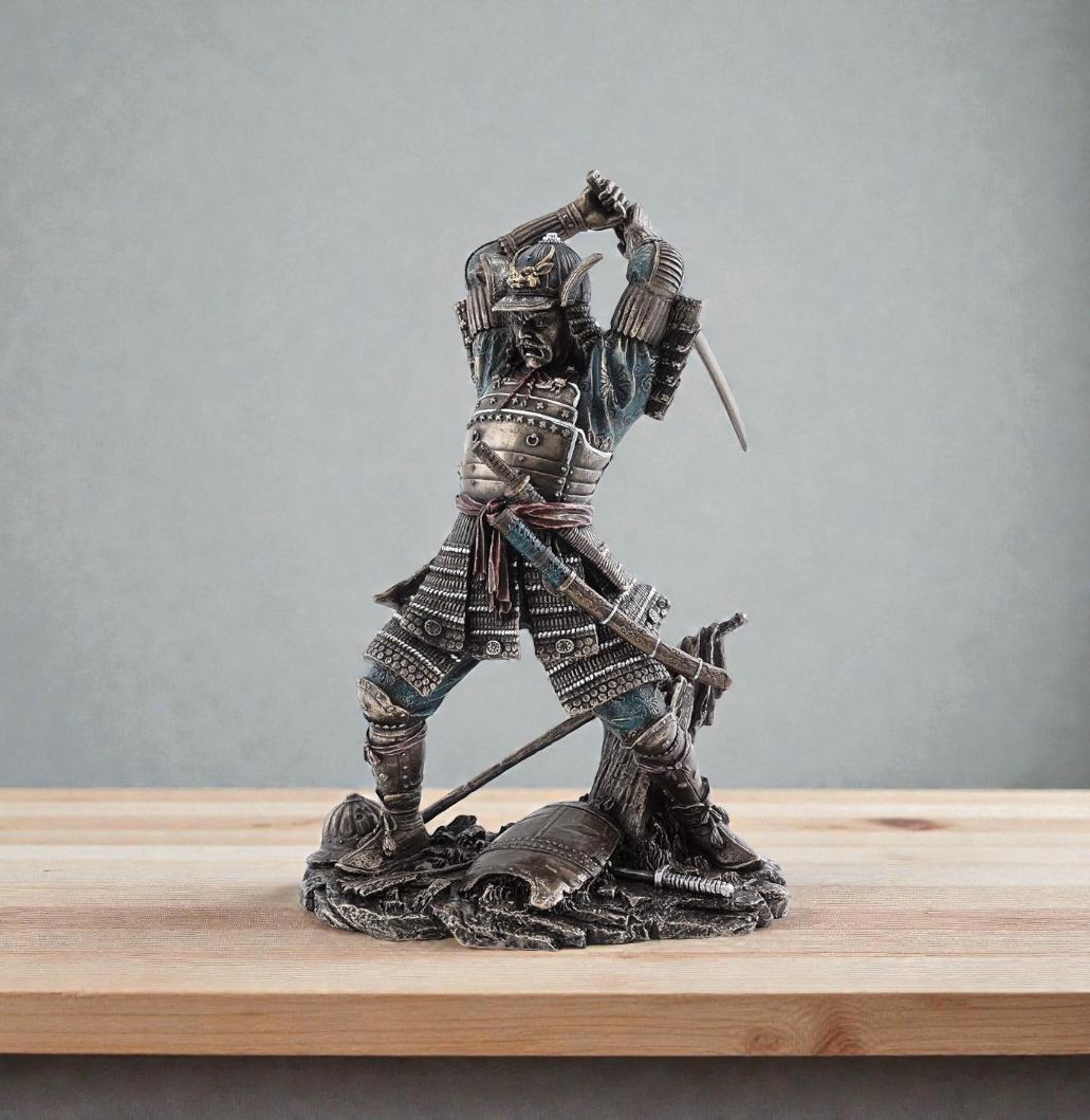 Statue Samurai Art aspect bronze