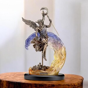 Hypnos God of Sleep Statue: Cold Cast Bronze Greek Mythology Decor