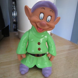 Disney Dopey Waist & Arms Move, Made in China Snow White and The Seven Dwarfs, Dopey
