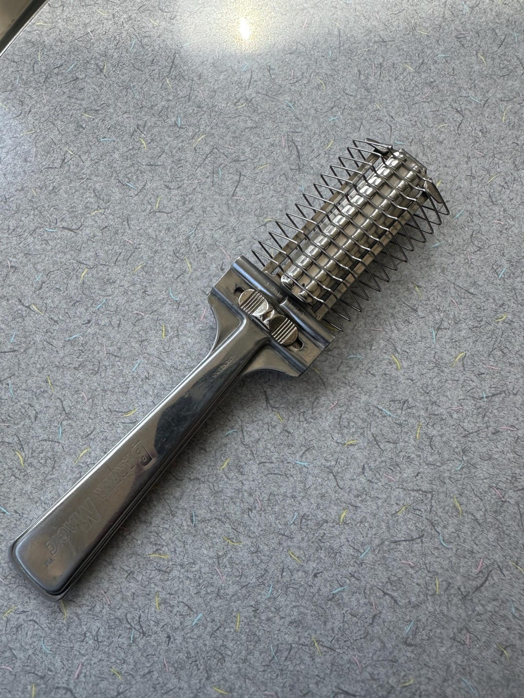 Magic Gold Razor Comb Barber Magic Styling Double Sided Razor Comb - Etsy
