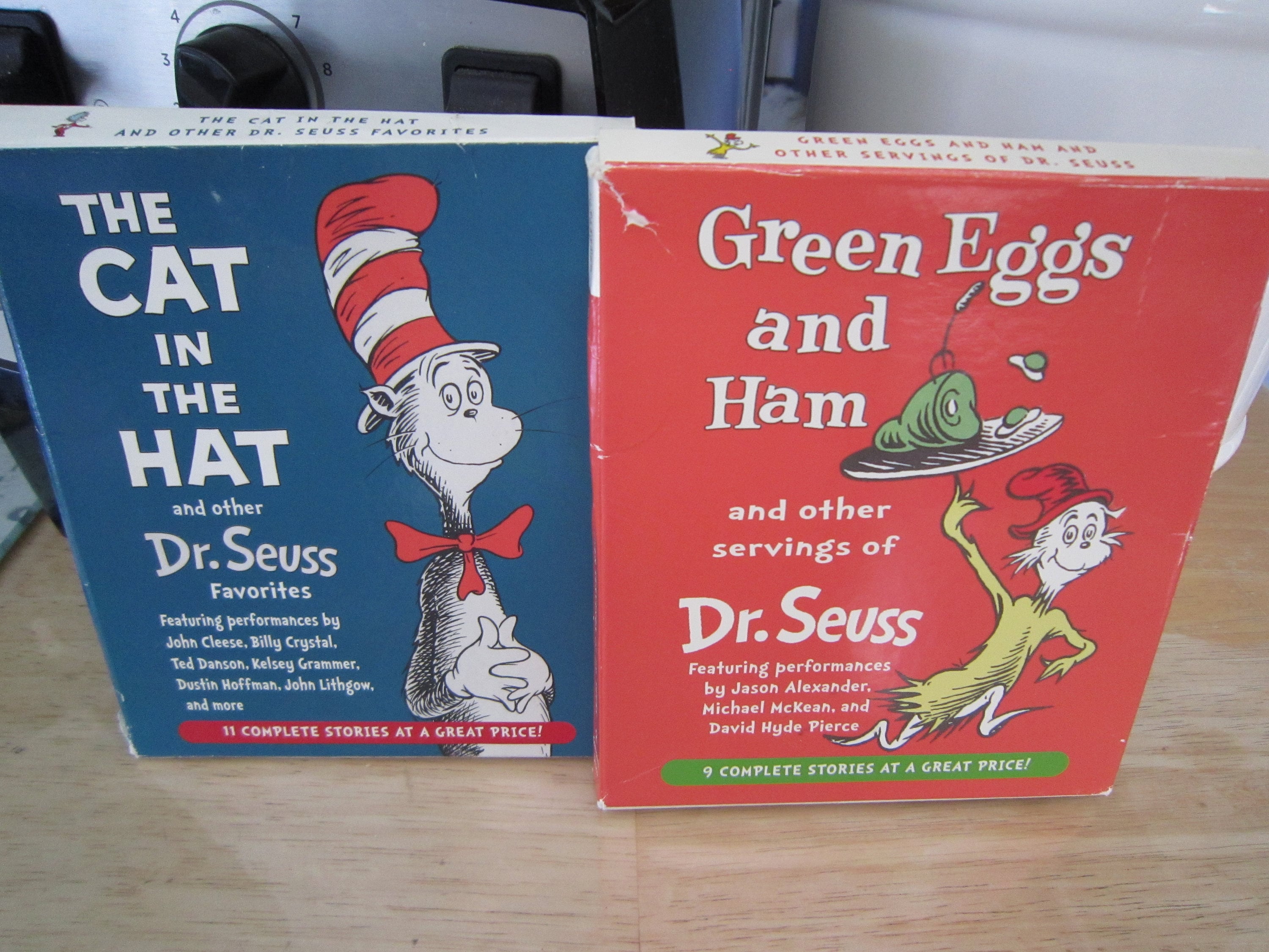 Dr. Seuss Audio Book Set: Cat in the Hat & Green Eggs and Ham - Etsy