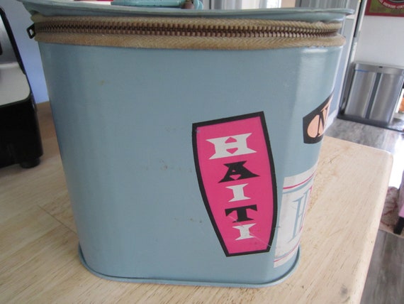 Ponytail Vinyl Little Miss Traveler Train Case, B… - image 4