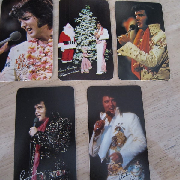 Elvis Pocket Calendars, RCA Records/Camden 5 Different Poses Your Choice