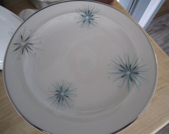 Easterling Bavarian Celestial Starburst Bread & Butter Plates