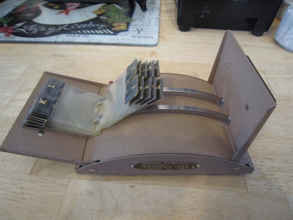 Zephyr American Rolodex-file Model V524 Rolodex Metal Expandable