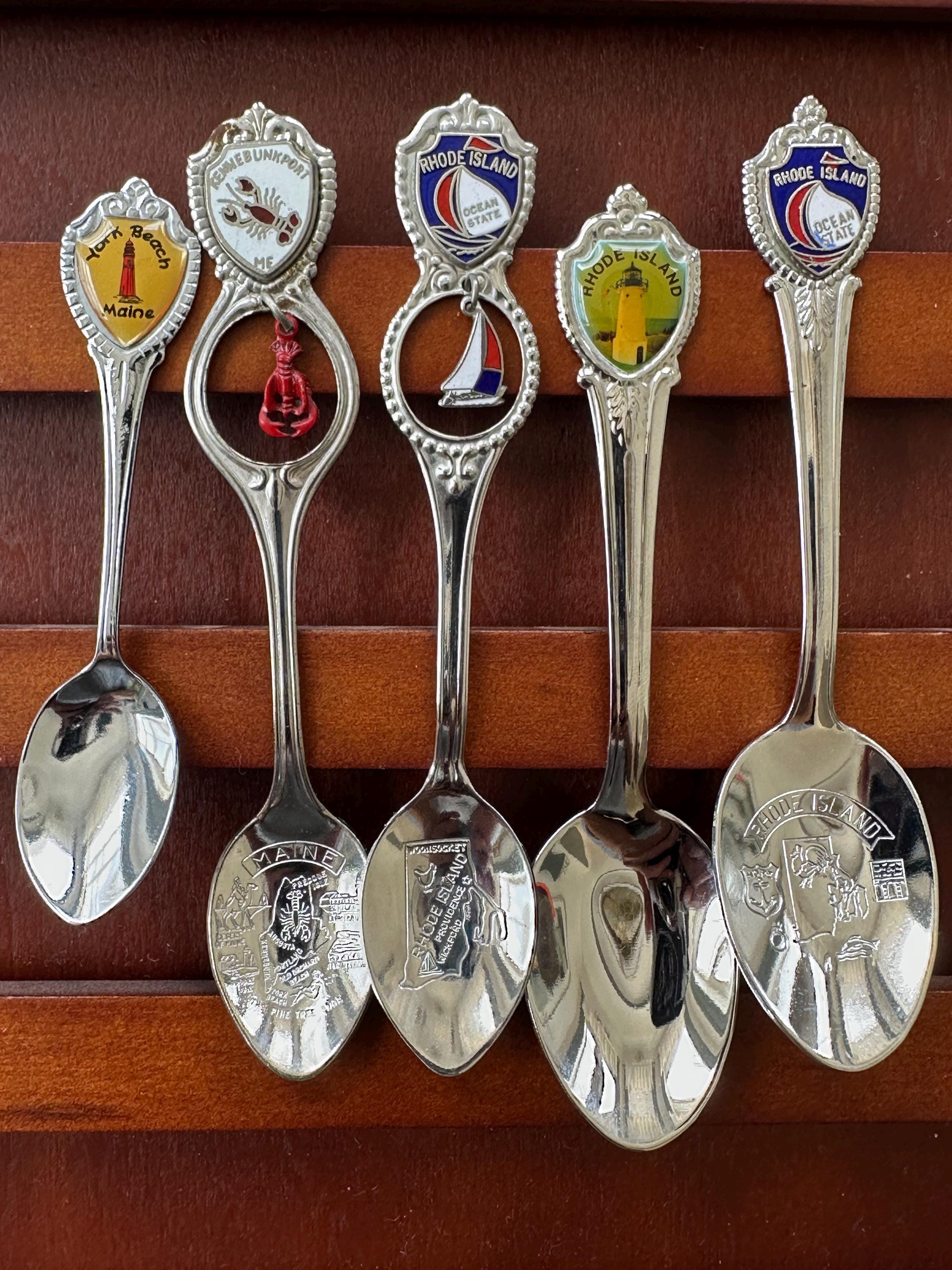 Pewter Collectors Spoons - Etsy