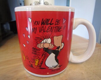 Opus & Bill Valentine Mug, Great Valentines Gift, American Greetings Corp.