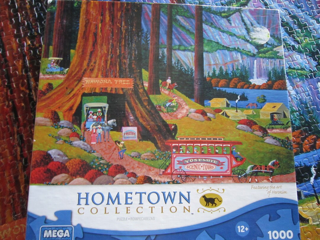 Mega Puzzles 1000pc Gone Fishing Jigsaw Puzzle - 19.25" X 26.63", Made In USA, Ages 12+