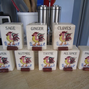 The Vintage Spice Jars  Chickens in the Road Classic