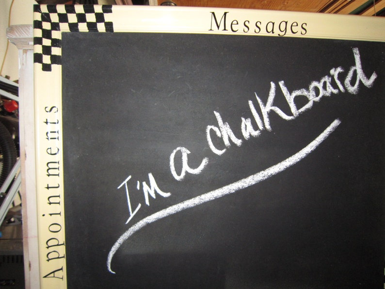 Recycled Picture Frame Chalkboard