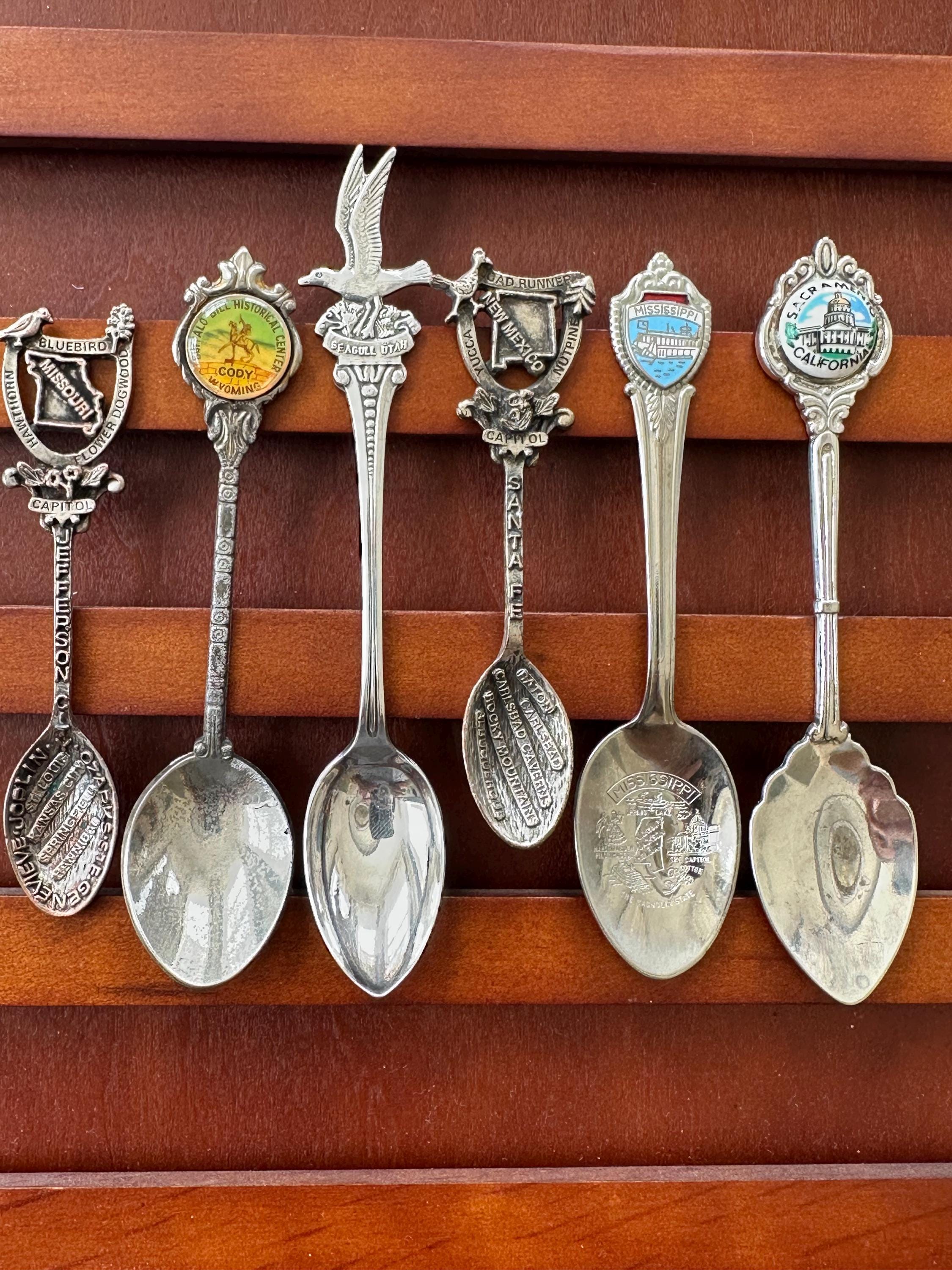 ピュータースプーン・コレクション Pewter Collectors Spoons - Etsy