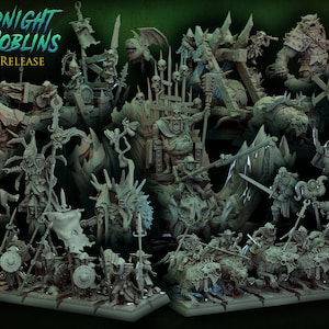 Titan Forge Stl Pack |  Midnight Goblins 2022 Stl Pack | Rpg Stl | Dnd Stl | Tabletop Stl | Best Stl Bundle