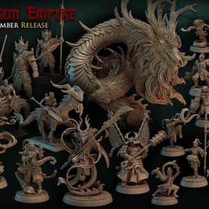 Titan Forge Stl Pack | Dragon Empire 2022 Stl Pack | Rpg Stl | Dnd Stl | Tabletop Stl | Best Stl Bundle
