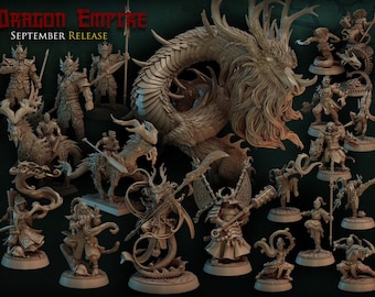 Titan Forge Stl Pack | Dragon Empire 2022 Stl Pack | Rpg Stl | Dnd Stl | Tabletop Stl | Best Stl Bundle
