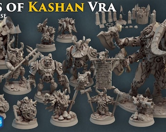 Titan Forge Stl-pack |  Sons Of Kashan VRA Stl Pack juli 2020 | Rpg-stl | Dnd Stl | Tafelblad staal | Beste stl-bundel