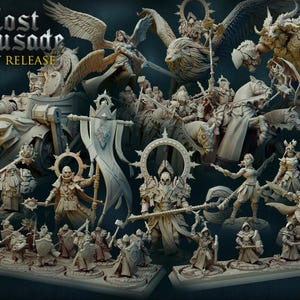 Titan Forge Stl Pack | Lost Crusade 2022 Stl Pack | Rpg Stl | Dnd Stl | Tabletop Stl | Best Stl Bundle