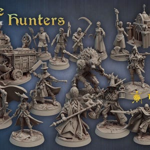 Titan Forge Stl Pack |  Vampire Hunters October 2020 Stl Pack | Rpg Stl | Dnd Stl | Tabletop Stl | Best Stl Bundle