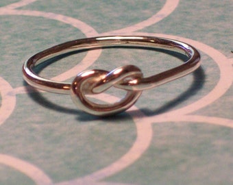 Sterling Silver Knot Ring