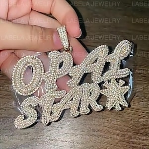 Colgante de ojo malvado con diamante de laboratorio VVS real para hombre, collar con dije de ojo religioso helado, colgante de hip hop de plata 925 para regalo de cumpleaños