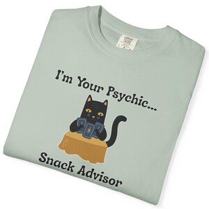 Maglietta con carta dei tarocchi con gatto divertente, maglietta dai colori comodi, amanti dell'astrologia, regalo di astrologia, maglietta in stile retrò, amanti dei gatti, gatto nero, stregoneria, tarocchi