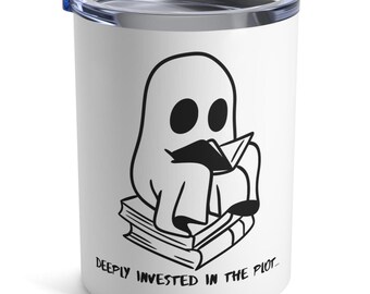 Personalized Ghost Tumbler: Stainless Steel Hot & Cold Drinkware