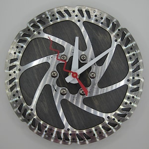 Recycled Tektro Mountain Bike Disc Brake Rotor Wall Clock