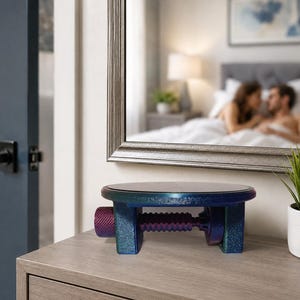 Suction Cup Dildo Adapter for Door, Table, Chair - Rainbow