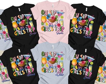 Benutzerdefinierte Mädchen Reise Shirt, Mädchen Reise 2026 Shirt, Mädchen Urlaub Shirt, Wochenendreise Shirt, Sommerferien Shirt, Sommerreise Shirt, Geburtstag