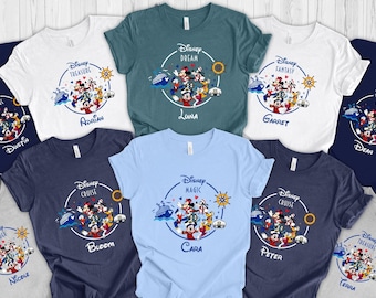 Custom Disney Cruise 2026 Shirt, Disney Cruise Shirt, Disney Family Cruise Shirts, Disney Cruise Group Shirt, Family Matching Cruise Shirt