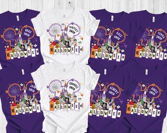 Disney Halloween 2026 Shirts, Custom Disney Halloween 2026 Shirt, Halloween Name  Shirt, Disney Family Halloween Shirts, Disney Trip Shirt,