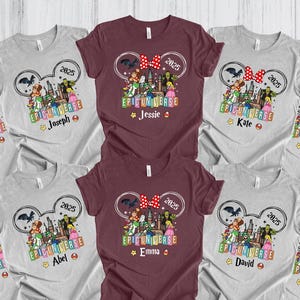 Epic Universe Matching Shirts, Epic Universe Family Shirts, Custom Epic Universe Shirts, Mario Epic Universe 2025 Shirts, Family Trip Shirts