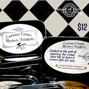 Curious Crow's Mystery Trinket Tin