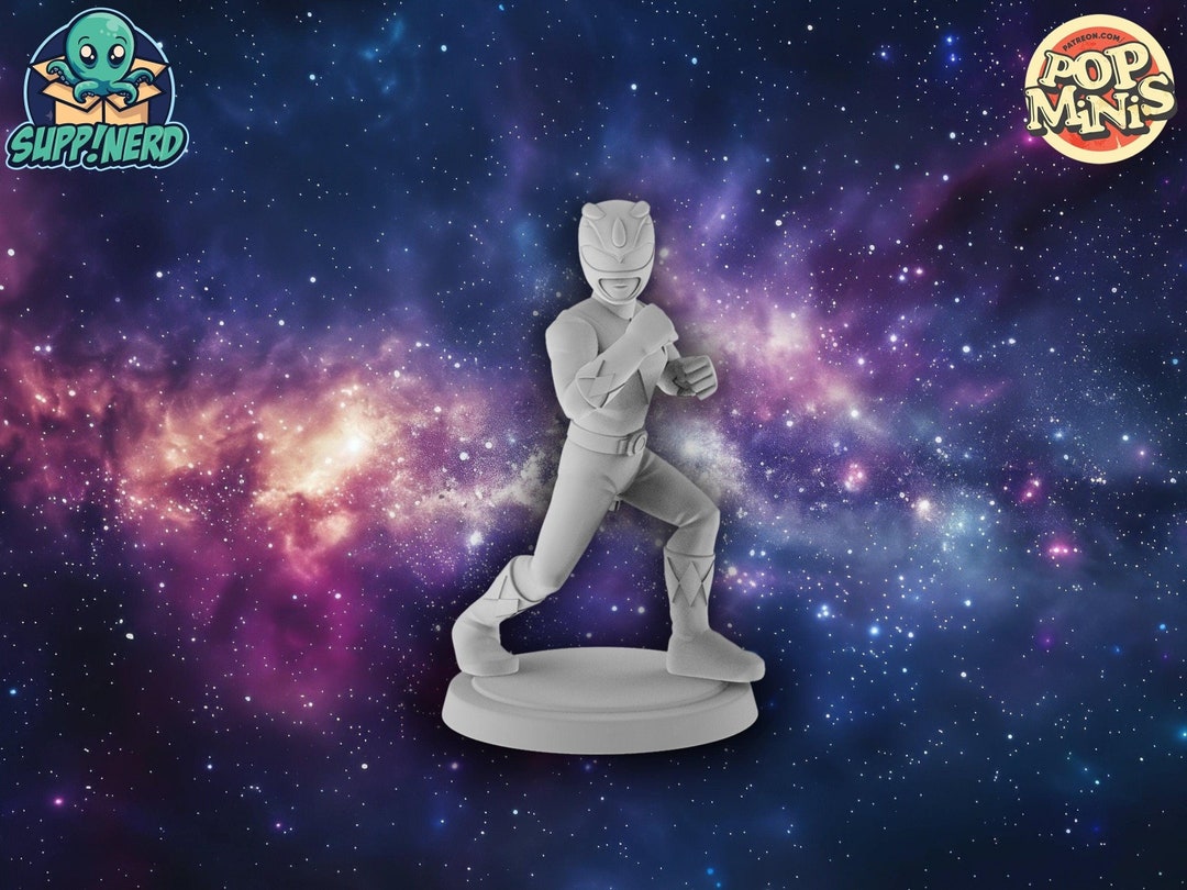 Blue Ranger Mighty Morphin Power Rangers Miniature Multiple Scales ...