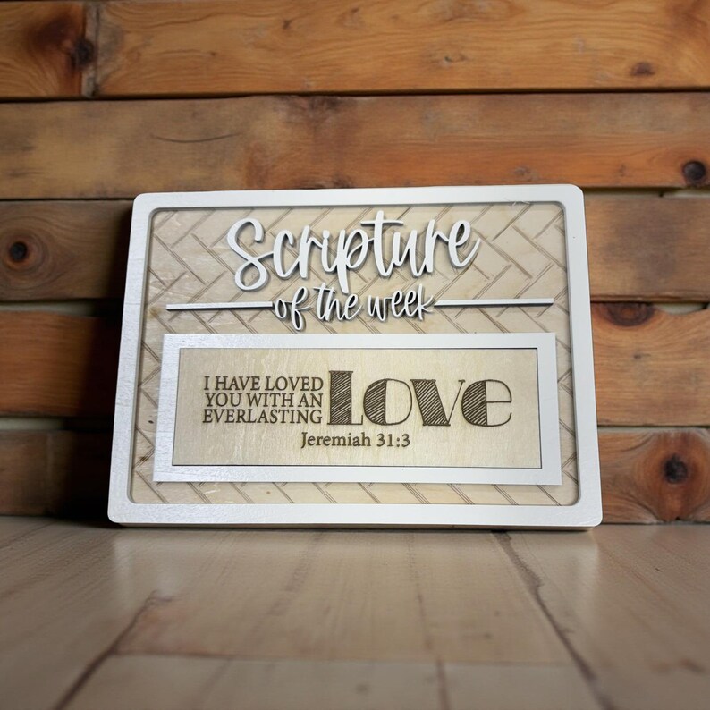 Scripture of the Week - Etsy