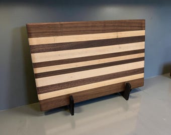 Handcrafted Walnut & Maple Cutting Board