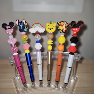 Disney Theme Beaded Pens