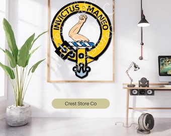 Armstrong Family Crest, Digital Download, Shields, Surnames, Ancestry, Coat of arms svg