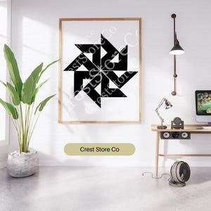 Kamon Japanese Family Crest, Digital Download, Shields, Surnames, Ancestry, Coat of arms svg