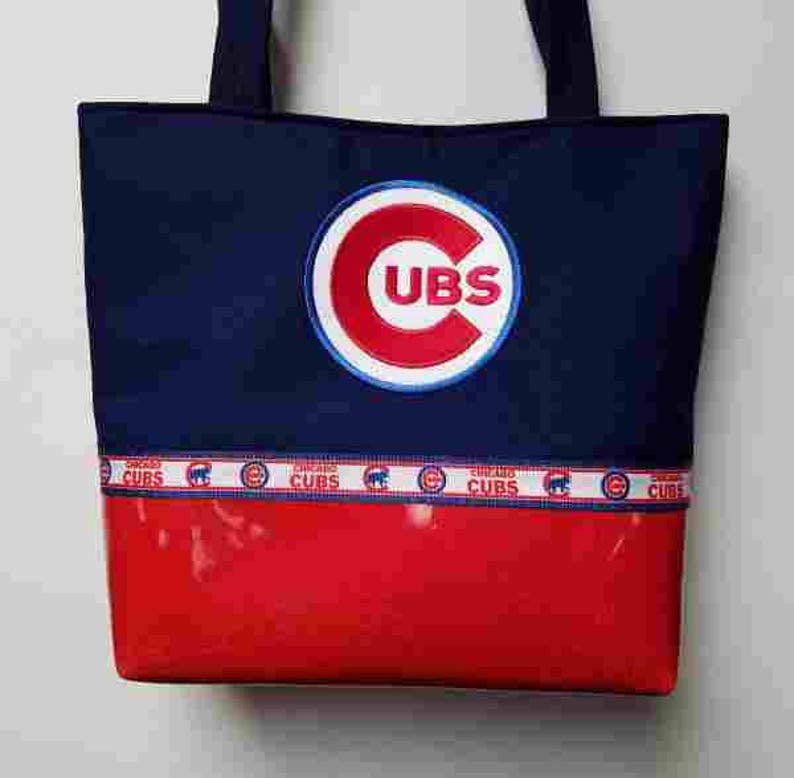 Chicago Cubs Purse Etsy