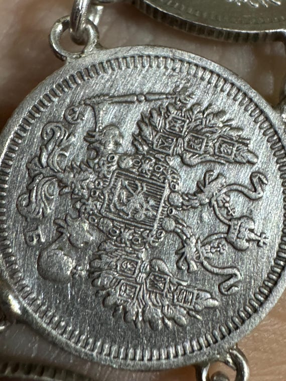 Antique  early 20c. Russian Solid Sterling silver… - image 1