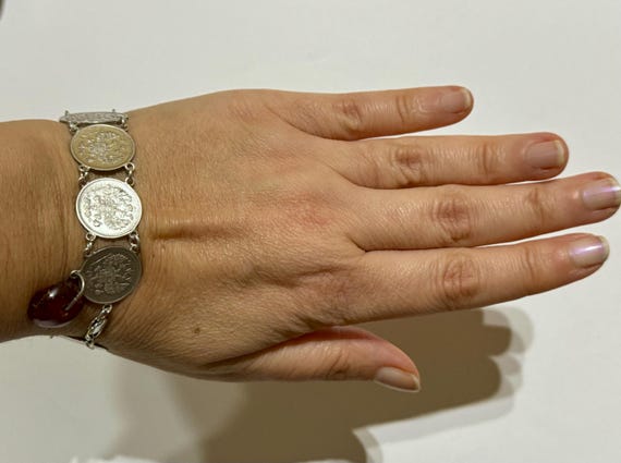 Antique  early 20c. Russian Solid Sterling silver… - image 8