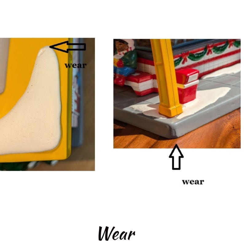 Dept. 56 Vintage Bundle Mcdonald's Restuarant 54914 & Street Sign Light