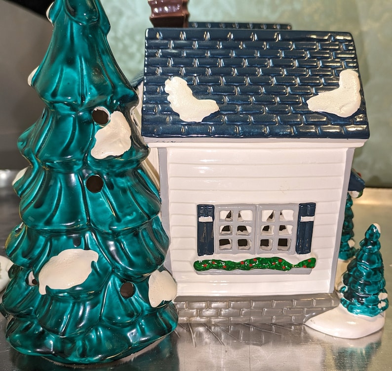 Dept 56 Grandma's Cottage With Accessoriessanta BRITE Liteoutdoor