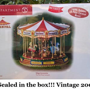 Dept 56 Carousel - Etsy