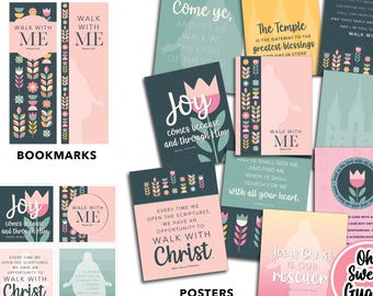 LDS 2026 Young Women "Walk With Me" Bundle - Instant Download - Printable