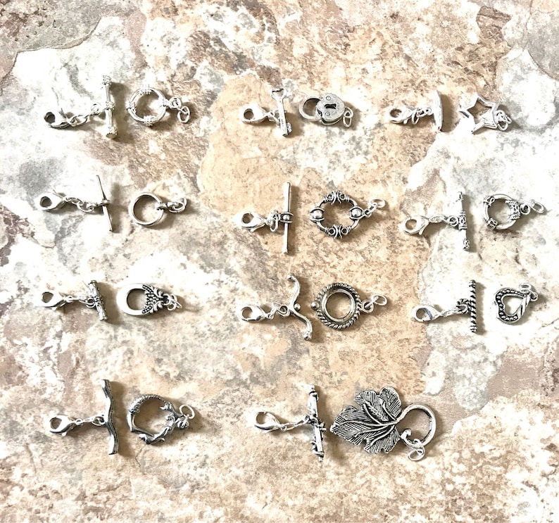 Tiny Antique Gold Toggle Clasp Converter Easy to Use Add to any Necklace or Bracelet Open Close with Ease Arthritis Disability Friendly