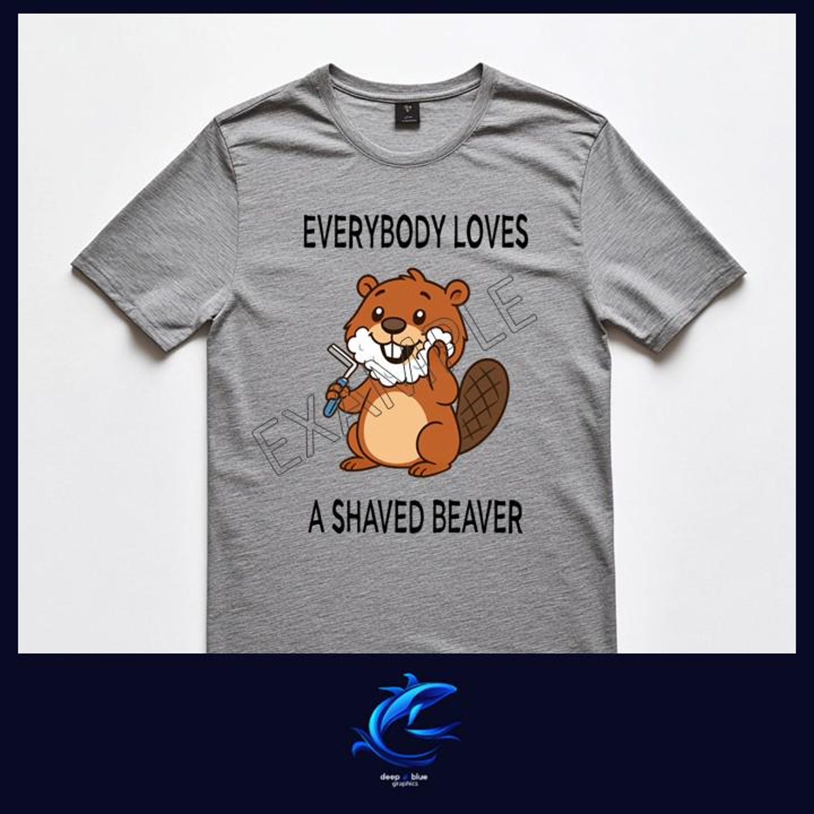 Everybody Loves A Shaved Beaver PNG Digital Download File - Etsy