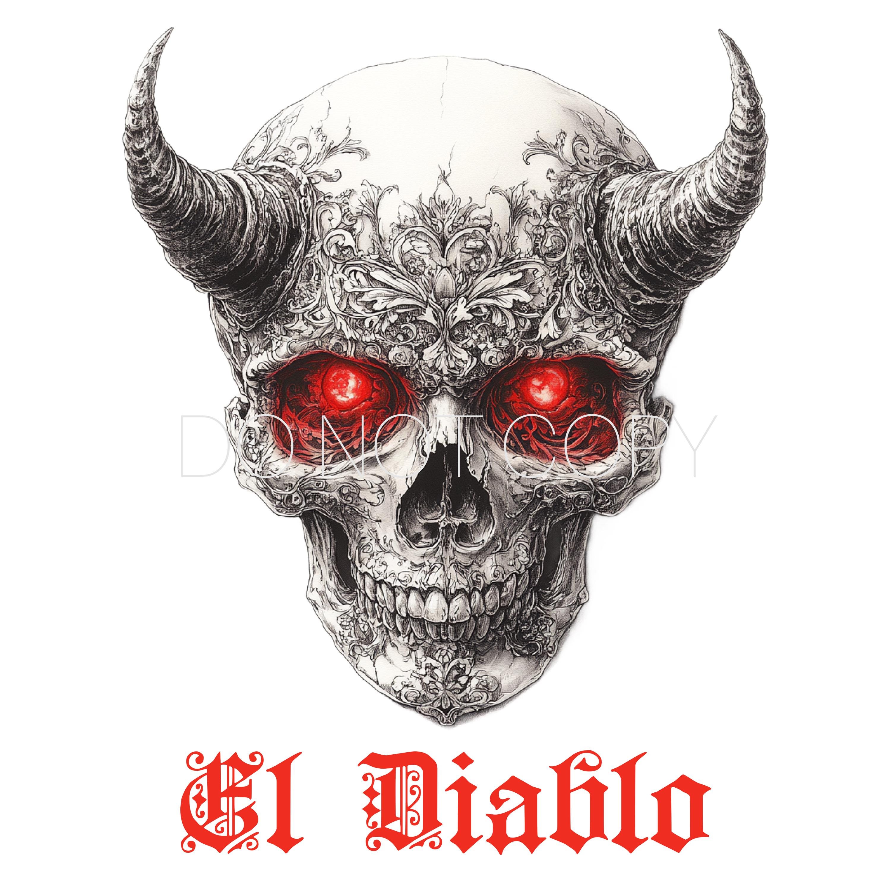 El Diablo PNG Digital Download File