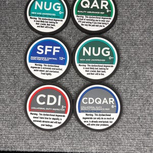 PVC Qual Patches